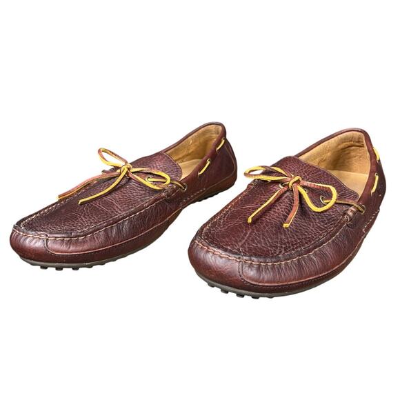 Polo Ralph Lauren Men’s Wyndings Brown Leather Driving Loafer Size US 12 main image 5